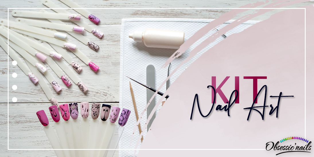 Kit Nail Art avec Stickers - wide 10